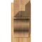 Ekena Millwork Funston Craftsman Rough Sawn Outlooker, Western Red Cedar, 8"W x 16"D x 16"H OUT08X16X16FST04RWR - alternate 3